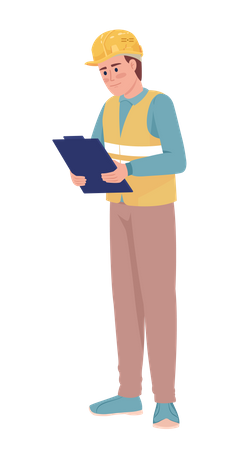 Warehouse manager  Illustration