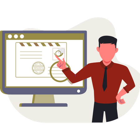 Warehouse staff checks shipments for delivery  Illustration