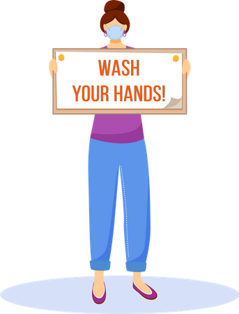 Wash your hands  Illustration