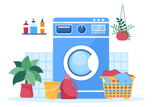 Washing machine  Illustration