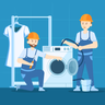 free washing-machine-repair illustrations