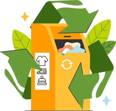 Waste collection  Illustration
