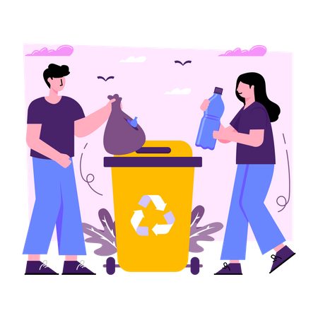 Waste Management  Illustration