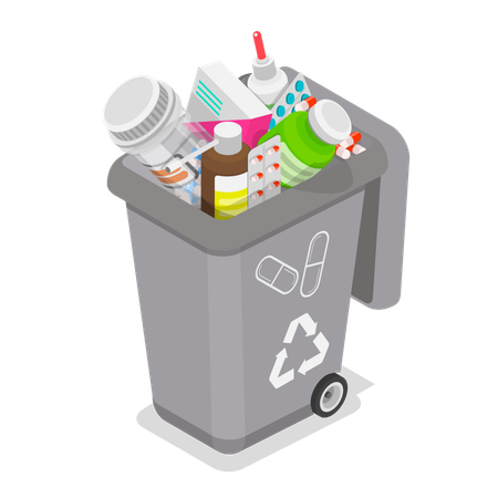 Waste Management  Illustration