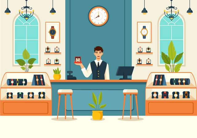 Watch Outlet  Illustration