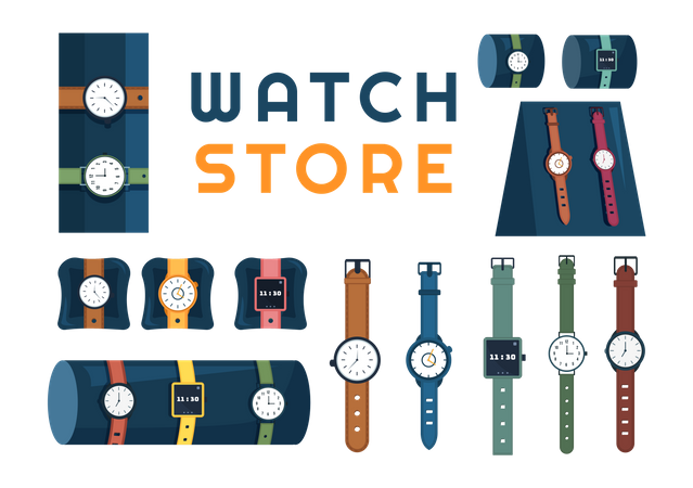 Watches  Illustration