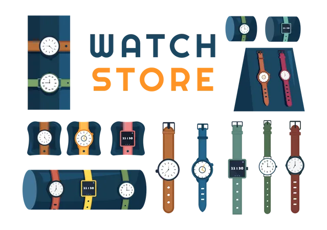 Watches  Illustration