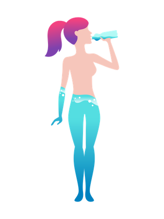 Water balance  Illustration