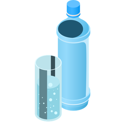 Water bottle  Illustration