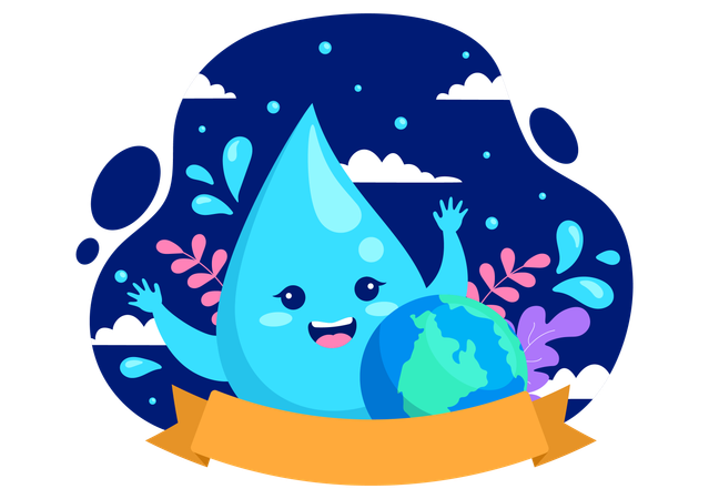 Water Conservation  イラスト