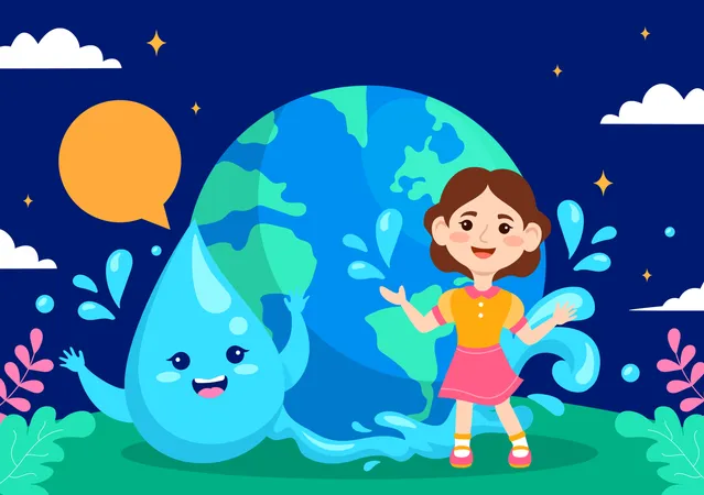 Water For Life  Illustration
