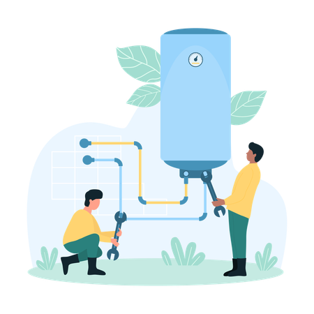 Water Heater  Illustration