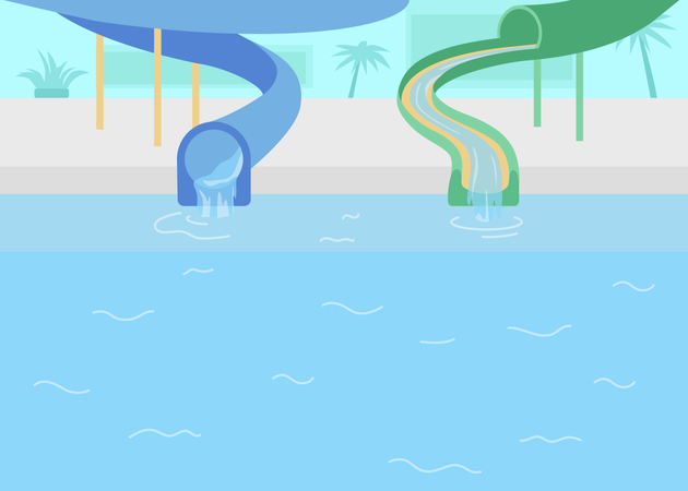 Water park  Illustration