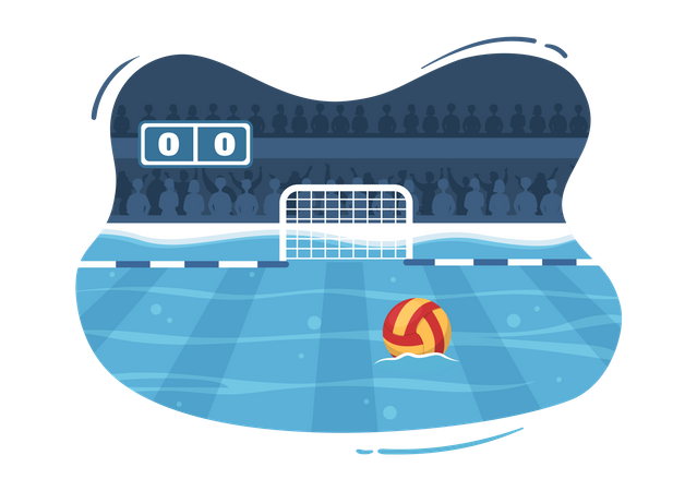 Water Polo Illustration