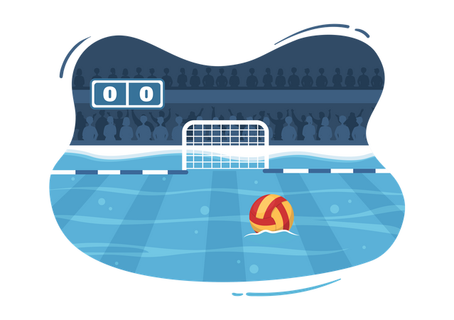 Water Polo  Illustration