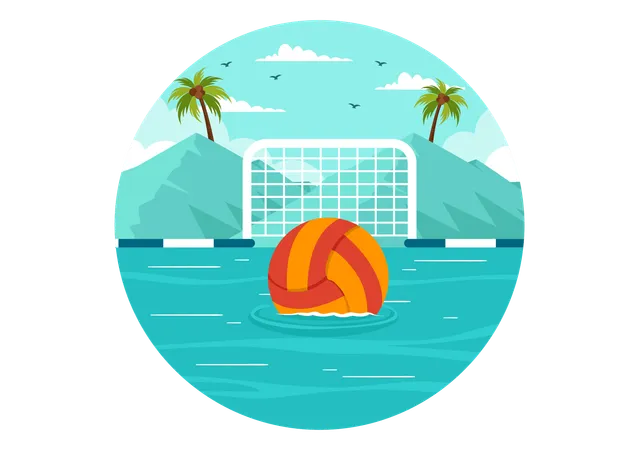 Water Polo Sport  Illustration