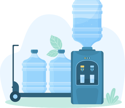 Water Purification Equipment  Illustration