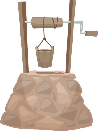 Water Well  Illustration