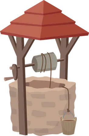 Water Well  Illustration