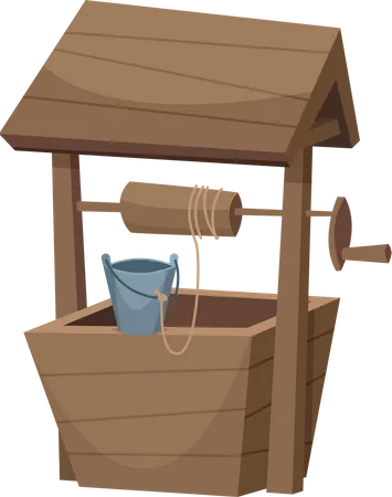 Water Well  Illustration