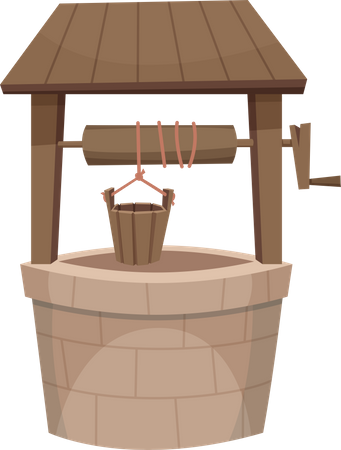 Water Well  Illustration