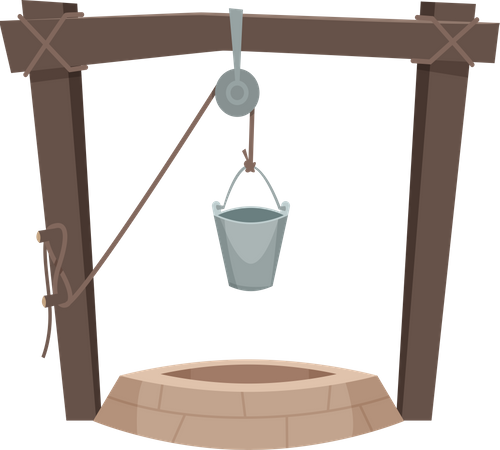 Water Well  Illustration