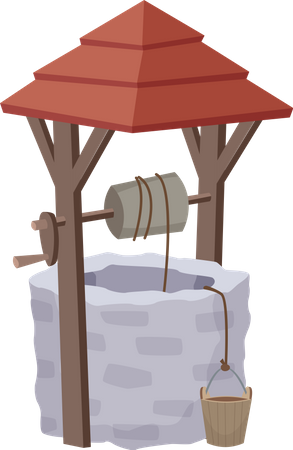 Water Well  Illustration