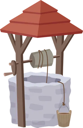 Water Well  Illustration