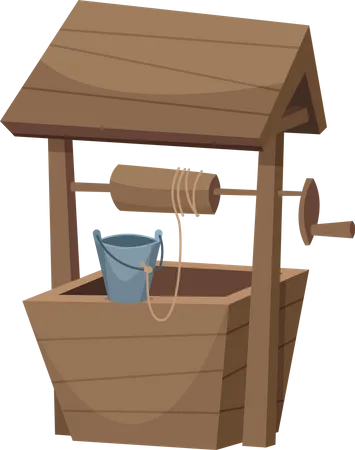 Water Well  Illustration