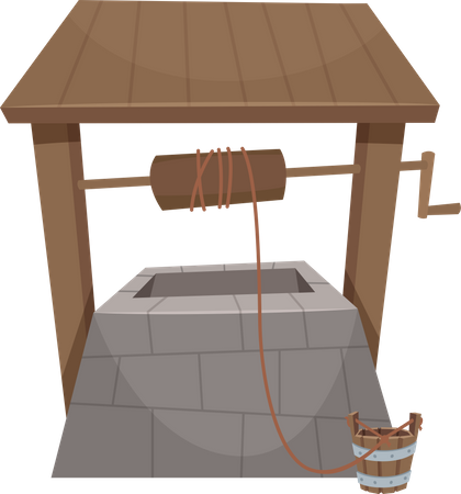 Water Well  Illustration