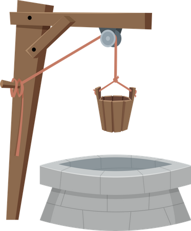 Water Well  Illustration