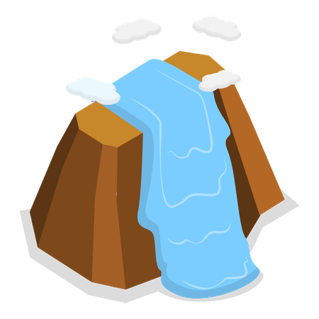 Waterfall  Illustration