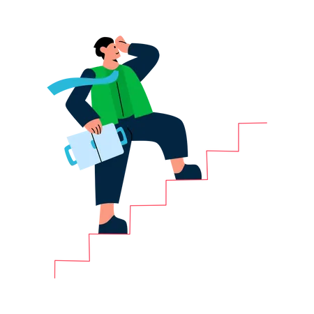 Way to success  Illustration