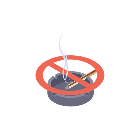 We should say no to cigarettes  Illustration