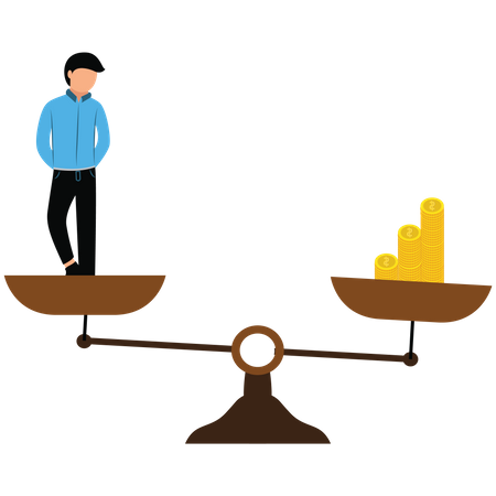 Wealth Scale  Illustration