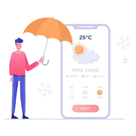 Weather Forecast  Illustration