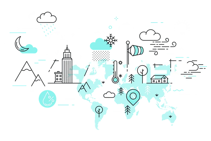 Weather  Illustration