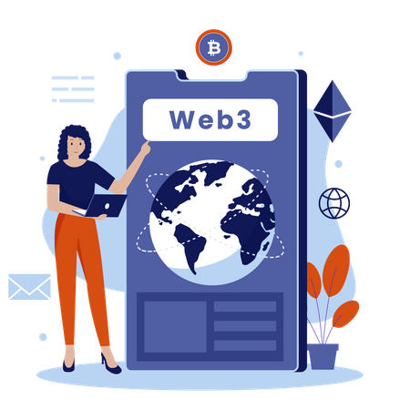 Web 3.0  Illustration