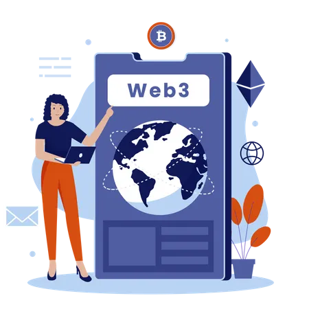 Web 3.0  Illustration