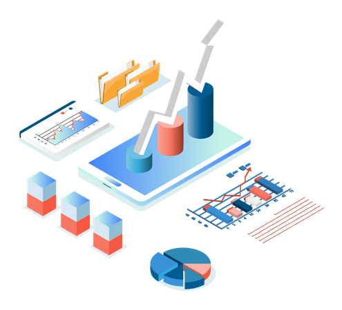 Web-Analyse  Illustration