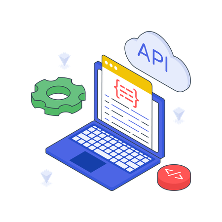 Web-API  Illustration