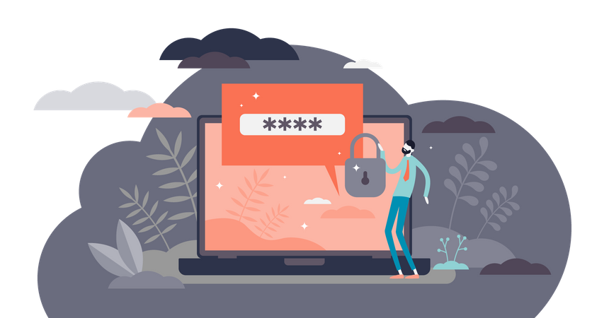 Web browser security  Illustration