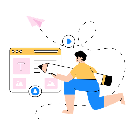 Web design  Illustration