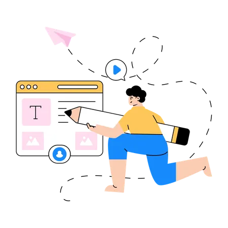 Web design  Illustration