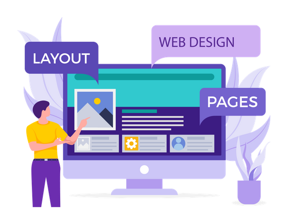 Web Design  Illustration