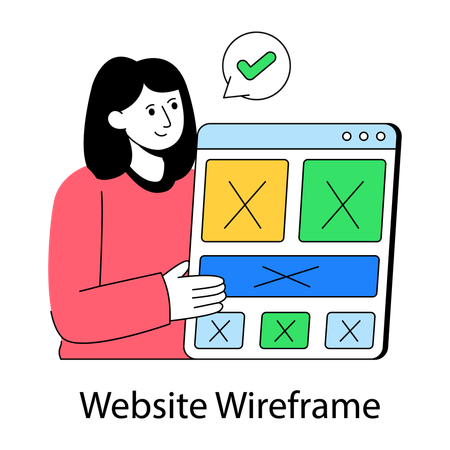 Web design  Illustration