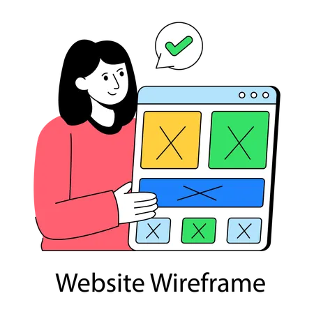 Web design  Illustration