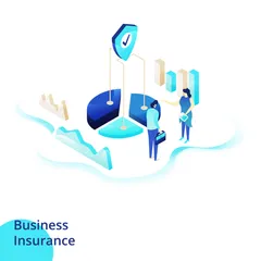 Business Insurance Illustration Pack