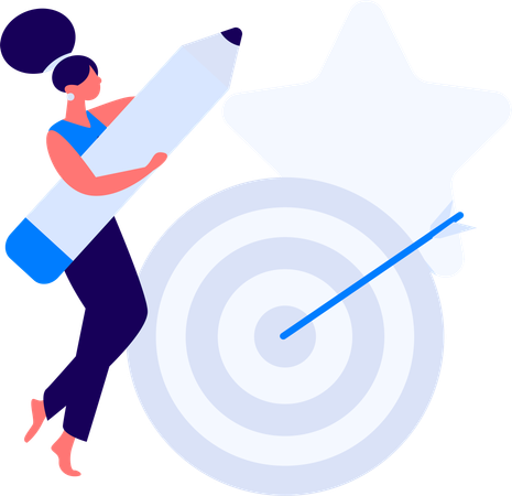 Web developer working on project  Illustration
