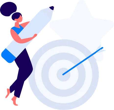 Web developer working on project  Illustration